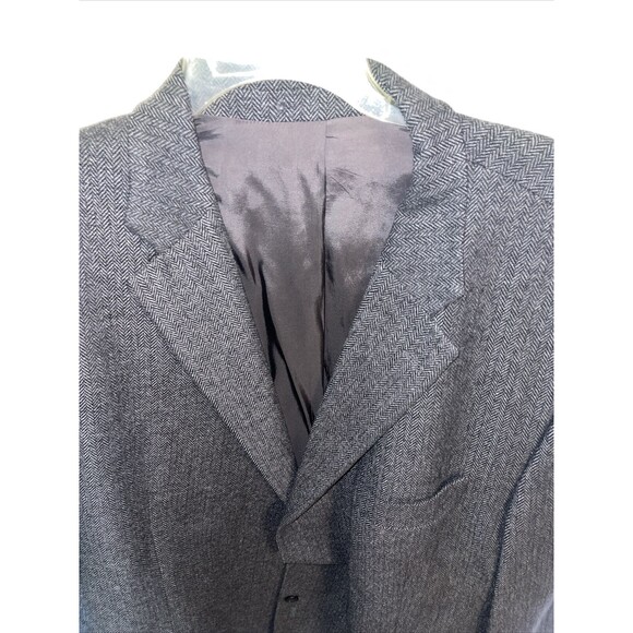 Weingarten Koln Men’s Dress Blazer Size Size 51L Gray 100% Cashmere Business - Picture 4 of 12